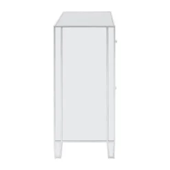 Monroe 3 Door Mirrored Cabinet Silver - Aiden Lane -Baxton Studio Sales Shop GUEST 7115d964 5d94 4ffb b142 42679c4c003b