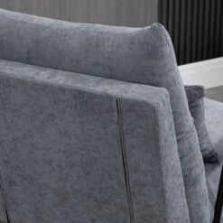 HOMCOM Accent Chair With Ottoman, Reclining Comfy Chair With Adjustable Backrest, Steel Frame And Pillow For Living Room, Bedroom 10 HOMCOM Accent Chair With Ottoman, Reclining Comfy Chair With Adjustable Backrest, Steel Frame And Pillow For Living Room, Bedroom -Baxton Studio Sales Shop GUEST 71db9b27 5f45 4011 9a15 4ed7715ebaec