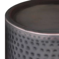 Ledger Metal Side Table Hammered Antique Copper - WyndenHall 8 Ledger Metal Side Table Hammered Antique Copper - WyndenHall -Baxton Studio Sales Shop GUEST 71e9addd 4192 4b1d 9f7d 7cd97cb428fa