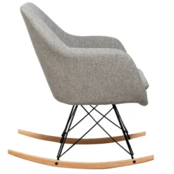 Costway Set Of 2 Accent Rocking Chair Upholstered Rocking Arm Chair W/ Cushion -Baxton Studio Sales Shop GUEST 78d2cf6a b21e 41eb 8713 01c5c04a893c