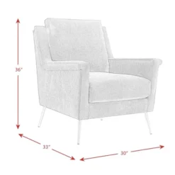 Lincoln Accent Chair - Picket House Furnishings -Baxton Studio Sales Shop GUEST 7be1f4c5 bdaa 483a 88f2 caf867ae0550