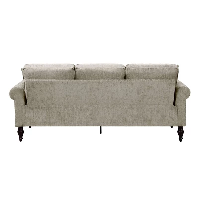 Evok Contemporary Chenille Upholstered Sofa - MiBasics 5 Evok Contemporary Chenille Upholstered Sofa - MiBasics - Image 5