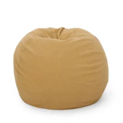 5' Newalla Modern Shearling Bean Bag - Christopher Knight Home -Baxton Studio Sales Shop GUEST 7f5476d1 2ba3 4ea6 9003 771e698da4a3