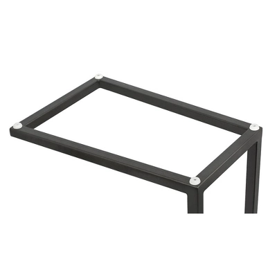 BirdRock Home Acacia Wood TV Tray C Shaped Side Table 6 BirdRock Home Acacia Wood TV Tray C Shaped Side Table - Image 6