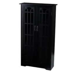 Monsaro Media Cabinet Black - Aiden Lane -Baxton Studio Sales Shop GUEST 873514a6 997f 4f27 8fcd f510ee22db33