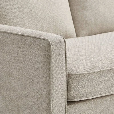Madge Tweed Fabric Loveseat Oatmeal - Inspire Q 5 Madge Tweed Fabric Loveseat Oatmeal - Inspire Q - Image 5
