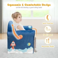 Costway Kids Cat/Astronaut/Lion/Synthetic Fake Animal/Elephant Sofa Children Armrest Couch Toddler Furniture Gift -Baxton Studio Sales Shop GUEST 8a261694 4890 4f61 910f 9d1403a98e25