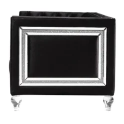 67" Heibero Sofa Black Velvet - Acme Furniture -Baxton Studio Sales Shop GUEST 8adf55d6 aa43 4f32 ae8a b375bbcc802f