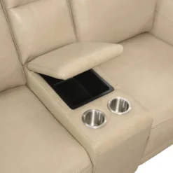 Doncella Power Recliner Console Loveseat Sand - Steve Silver Co. 7 Doncella Power Recliner Console Loveseat Sand - Steve Silver Co. -Baxton Studio Sales Shop GUEST 8c678d33 b2e0 4581 a1d6 d99d9606f56e