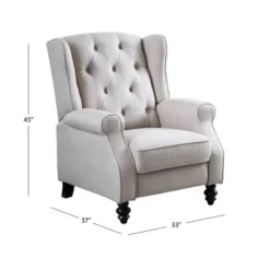 Cyndi Fabric Pushback Recliner - Abbyson Living -Baxton Studio Sales Shop GUEST 8d0823e3 1574 4512 ab14 257e39c8218d