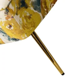 Trento 47'' Contemporary Loveseat With Floral Patterns | ARTFUL LIVING DESIGN -Baxton Studio Sales Shop GUEST 8efaf525 f757 4c38 a433 8b2632b43987