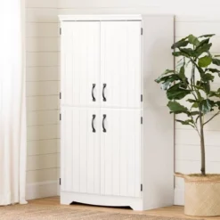Farnel 4 Door Storage Cabinet Pure White - South Shore 14 Farnel 4 Door Storage Cabinet Pure White - South Shore -Baxton Studio Sales Shop GUEST 924ec7fb 2a72 48b2 9da5 e16cb5d54d24