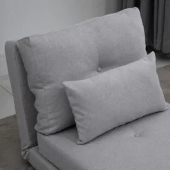 HOMCOM Convertible Flip Chair, Floor Lazy Sofa, Folding Couch Bed With Adjustable Backrest, Metal Frame And Pillows, Living Room Bedroom 8 HOMCOM Convertible Flip Chair, Floor Lazy Sofa, Folding Couch Bed With Adjustable Backrest, Metal Frame And Pillows, Living Room Bedroom -Baxton Studio Sales Shop GUEST 927b1bad 6867 4755 affd 3b61cd54a833