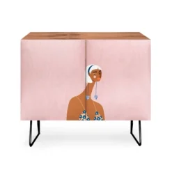 Maritza Lisa Cheetah Earrings Credenza - Deny Designs -Baxton Studio Sales Shop GUEST 9536fedb 4396 48d5 897a 9667702d0f1a