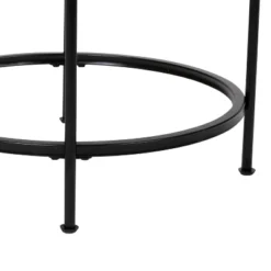 Flash Furniture Astoria Collection Round End Table - Modern Clear Glass Accent Table With Matte Black Frame 11 Flash Furniture Astoria Collection Round End Table - Modern Clear Glass Accent Table With Matte Black Frame -Baxton Studio Sales Shop GUEST 9bb40d3a 97db 4b48 a958 6e017f265f17