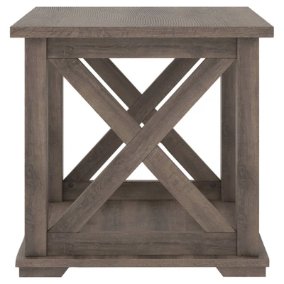 Arlenbry Square End Table Gray - Signature Design By Ashley 5 Arlenbry Square End Table Gray - Signature Design By Ashley - Image 5