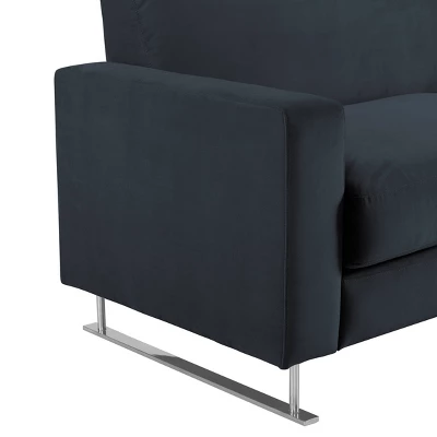 Baylie Sofa Velvet Cobalt - Adore Decor 6 Baylie Sofa Velvet Cobalt - Adore Decor - Image 6