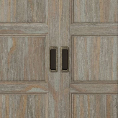 Portland Low Storage Cabinet - Wyndenhall 3 Portland Low Storage Cabinet - Wyndenhall - Image 3