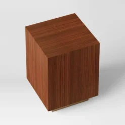 Wood And Metal Plinth Accent Table - Threshold™ -Baxton Studio Sales Shop GUEST b0aa5303 be68 469f af51 3993844f9d1c