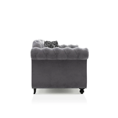 Brushwood Button Tufted Loveseat - HOMES: Inside + Out 2 Brushwood Button Tufted Loveseat - HOMES: Inside + Out - Image 2