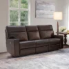 Easley Leather Power Reclining Sofa - Abbyson Living