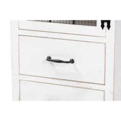 Faron Finished Wood 2 Drawer Storage Cabinet White/Oak Brown - Baxton Studio -Baxton Studio Sales Shop GUEST b573f9d3 751e 475c 86cb c278a0c89b52