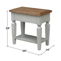 Vista Side Table - International Concepts -Baxton Studio Sales Shop GUEST bd376954 1d18 42ca 8fdf 1b3d9dd1caf9