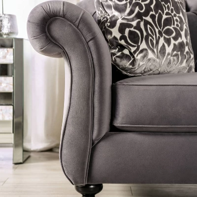 Brushwood Button Tufted Loveseat - HOMES: Inside + Out 4 Brushwood Button Tufted Loveseat - HOMES: Inside + Out - Image 4