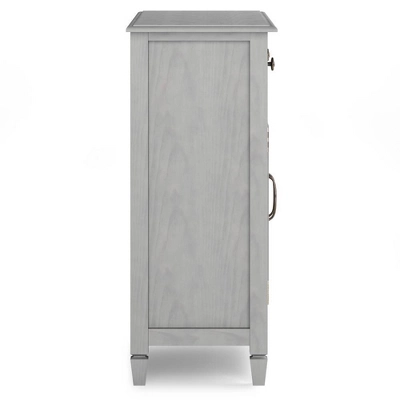 Hampshire Entryway Storage Cabinet Fog Gray - WyndenHall 3 Hampshire Entryway Storage Cabinet Fog Gray - WyndenHall - Image 3