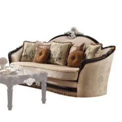 91" Ernestine Sofa Tan Fabric/Black - Acme Furniture 7 91" Ernestine Sofa Tan Fabric/Black - Acme Furniture -Baxton Studio Sales Shop GUEST c092492c 878b 4065 ada9 51a615f2133f