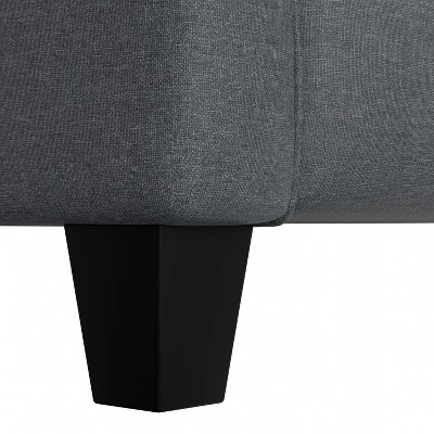 Grant River Upholstered Loveseat With 2 Pillows Gray - Hillsdale Furniture 7 Grant River Upholstered Loveseat With 2 Pillows Gray - Hillsdale Furniture - Image 7