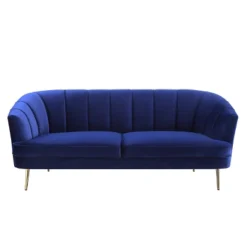 78" Eivor Sofa Blue Velvet - Acme Furniture -Baxton Studio Sales Shop GUEST c67b66aa 18b2 4972 8728 71c647912699