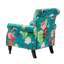 Upholstered Assunta Armchair With Nailhead Trim | Karat Home -Baxton Studio Sales Shop GUEST c6d65374 e2b8 41e6 8751 f2e376f97da4