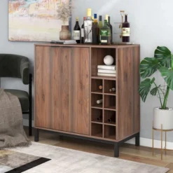 Contemporary Sideboard Stylish Buffet Storage Cabinet - ModernLuxe -Baxton Studio Sales Shop GUEST c82fe8be 7b55 416e b8df b189ce672e4d