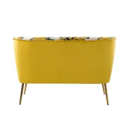 Trento 47'' Contemporary Loveseat With Floral Patterns | ARTFUL LIVING DESIGN -Baxton Studio Sales Shop GUEST c9597580 16cf 483f b3e8 e4a9dea90f7e