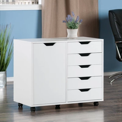Halifax 5 Drawer 1 Side Cabinet - Winsome 7 Halifax 5 Drawer 1 Side Cabinet - Winsome - Image 7