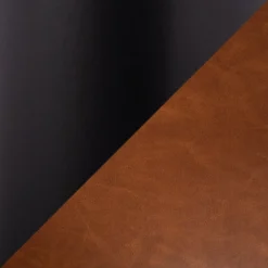 Casper Armchair Leather/Steel Black/Camel Brown - LumiSource -Baxton Studio Sales Shop GUEST cb535829 acff 41b1 a05a d71513931608