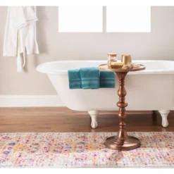 Sonrisa Side Table Copper - Powell Company -Baxton Studio Sales Shop GUEST cb90461e a298 4e46 8788 c88a2eadd6fe