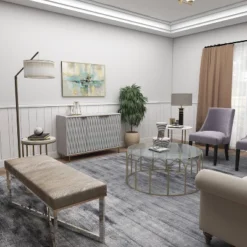 Contemporary Carved Woven Pattern Wood 3 Door Cabinet White - Olivia & May -Baxton Studio Sales Shop GUEST cec7e6c7 854e 4314 83d0 36031aea1c88