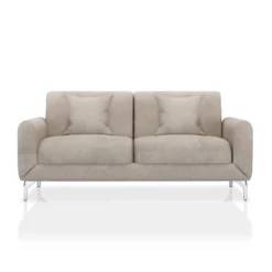 Gannet Rounded Arms Sofa - MiBasics -Baxton Studio Sales Shop GUEST cf14aa15 7473 40da abb8 7ec8e68ec7f4