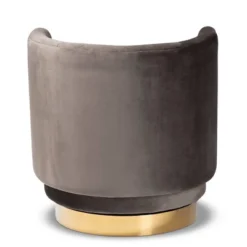 Saffi Velvet Upholstered Swivel Accent Chair - Baxton Studio -Baxton Studio Sales Shop GUEST d2a2519a 273e 4cc5 b63f e2fde82fe43b