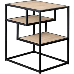 Modern 3 Tier Side Table - Saracina Home -Baxton Studio Sales Shop GUEST d5c36f2e d89e 461f af0f d5716f27255b