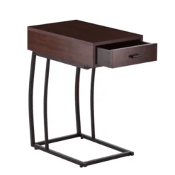 Southern Enterprises Side Table With USB Brown - Aiden Lane -Baxton Studio Sales Shop GUEST d88b1828 0826 4c11 b6da ddcc13e26b04