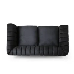 Glenmont Modern Glam Channel Stitch Velvet Loveseat With Nailhead Trim - Christopher Knight Home 11 Glenmont Modern Glam Channel Stitch Velvet Loveseat With Nailhead Trim - Christopher Knight Home -Baxton Studio Sales Shop GUEST d9cdd3ad 5c59 451a 974c f5cbfb3349e1