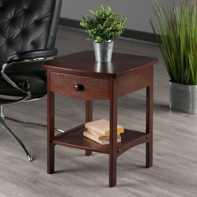 End Table Walnut - Winsome 7 End Table Walnut - Winsome - Image 7