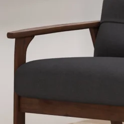 Set Of 2 Duluth Mid-Century Armchairs Black - Christopher Knight Home -Baxton Studio Sales Shop GUEST dc8fc1d9 178f 4690 8809 b4d4334ea1a0