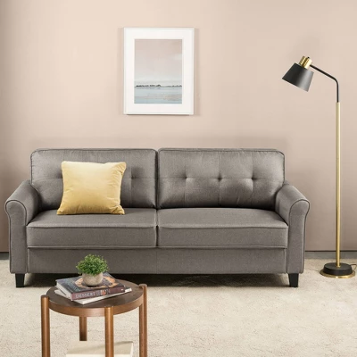 78.7" Sayan Sofa Sand Gray - Zinus 6 78.7" Sayan Sofa Sand Gray - Zinus - Image 6