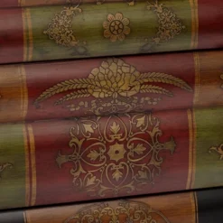 Crestview Collection Vintage Traditional Chestnut Wood Rectangular Accent Side End Table 23" X 20" With 3-Drawer Brown Golden Library Book For Spaces -Baxton Studio Sales Shop GUEST de88e16f 87d3 4ad9 b056 06ca7bd69cfc