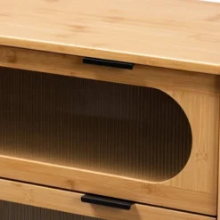 Naresh Bamboo Wood 3 Drawer Storage Cabinet Natural Brown - Baxton Studio 12 Naresh Bamboo Wood 3 Drawer Storage Cabinet Natural Brown - Baxton Studio -Baxton Studio Sales Shop GUEST e3d74109 85e5 4b1b a05c 5cd839281fa2