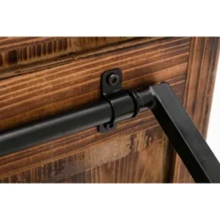 Leonardo End Table Weathered Fir & Black - Boraam -Baxton Studio Sales Shop GUEST e4e544da cd75 4b82 bb13 446db9ff72f4